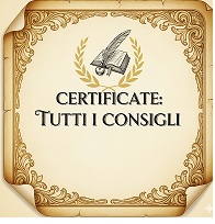 Consigli sui certificate